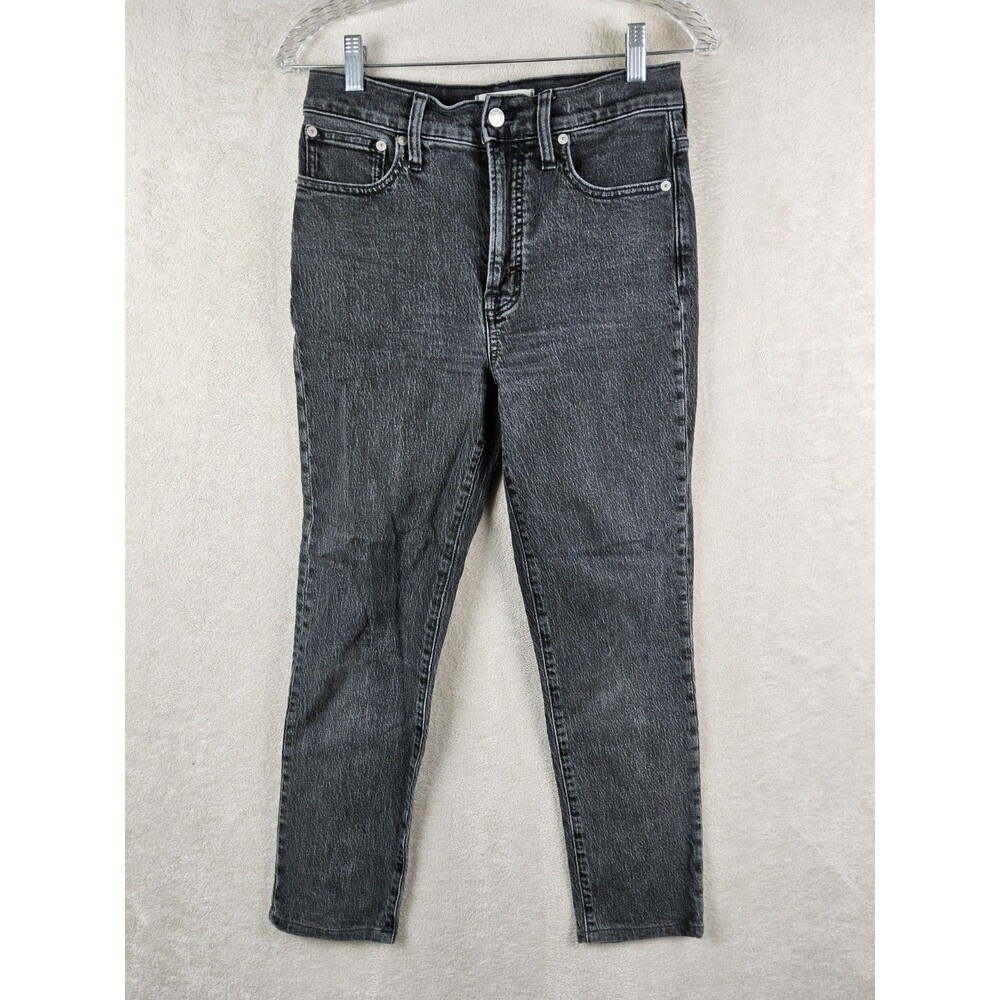 Madewell Women's The Perfect Vintage Black Denim Jeans Size 25